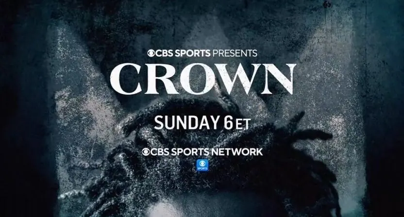 Title card for CBS Sports presents Crown